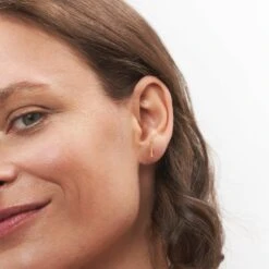 Twist Bar Stud Earrings | 14k Gold