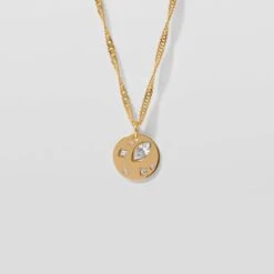 White Crystals Myriad Necklace