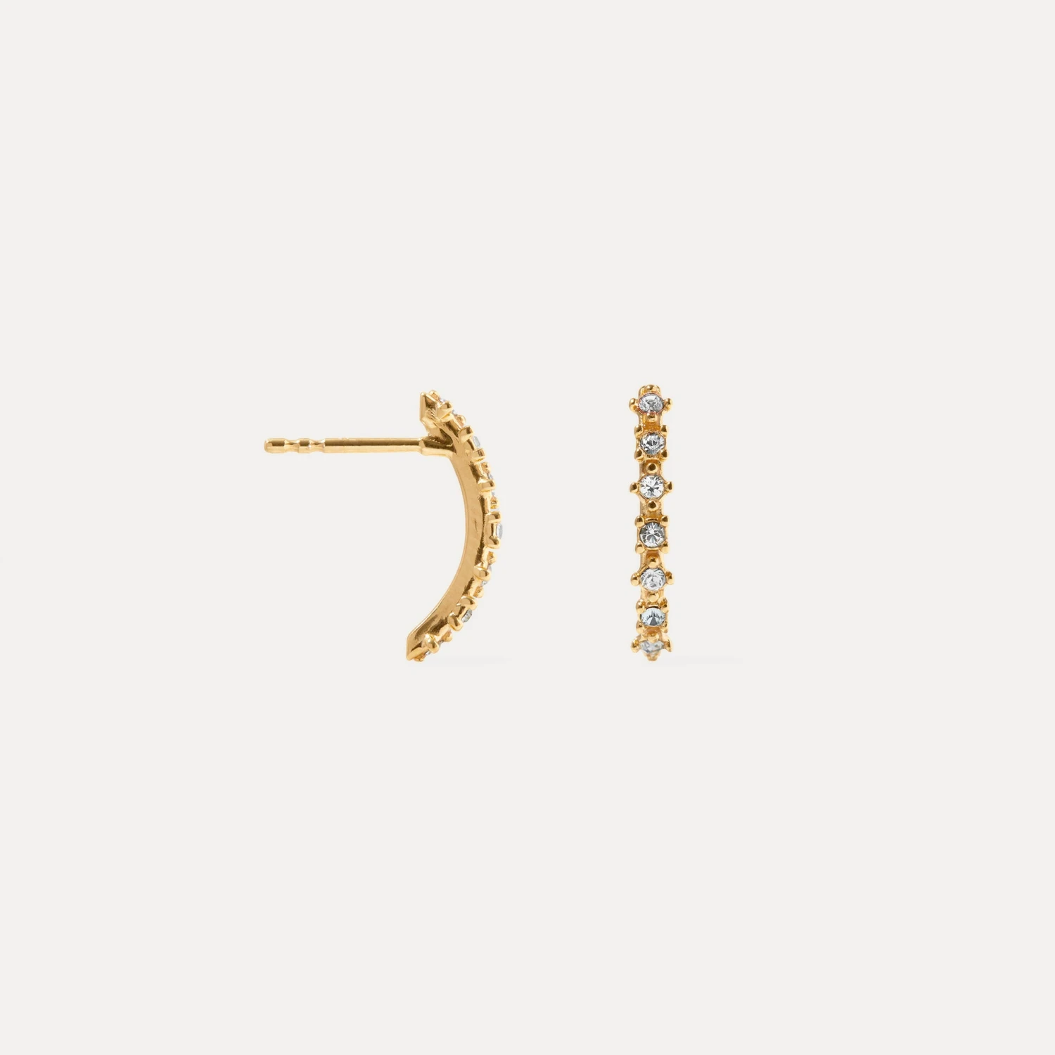 White Crystals Color Delight Drop Earrings 1 White Crystals Color Delight Drop Earrings