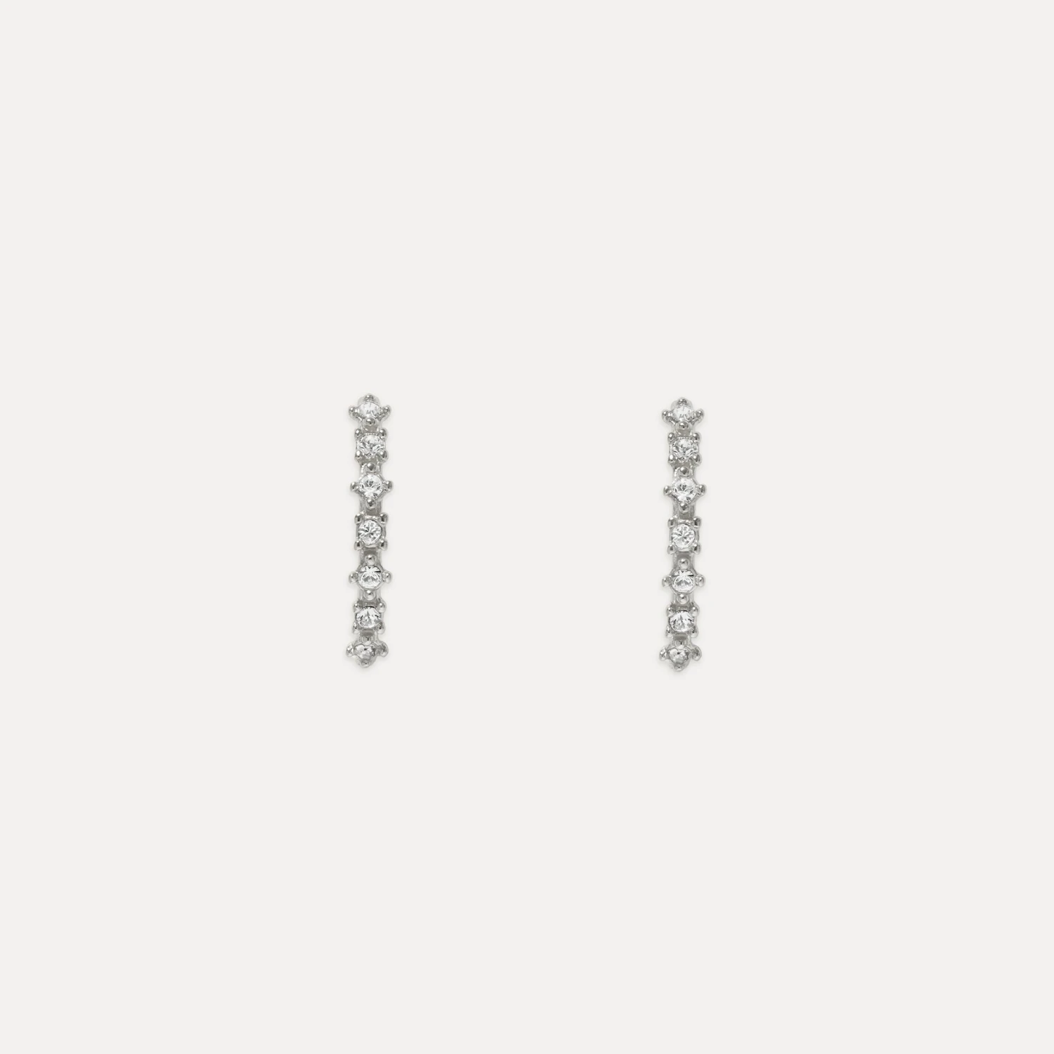 White Crystals Color Delight Drop Earrings 7 White Crystals Color Delight Drop Earrings - Image 7