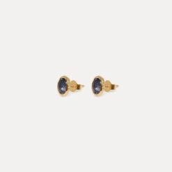 Iolith Violet Fizz Stud Earrings