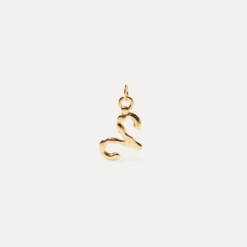 Zodiac Charm Pendant | 14k Gold