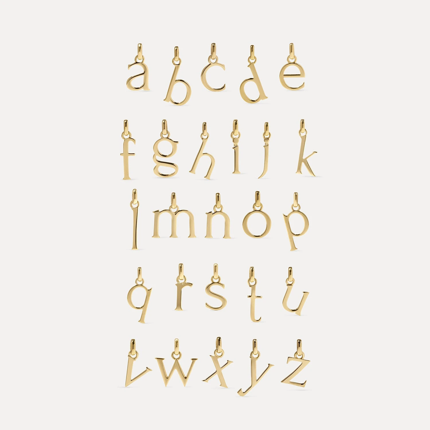 Initial Pendant | 14k Gold 3 Initial Pendant | 14k Gold - Image 3