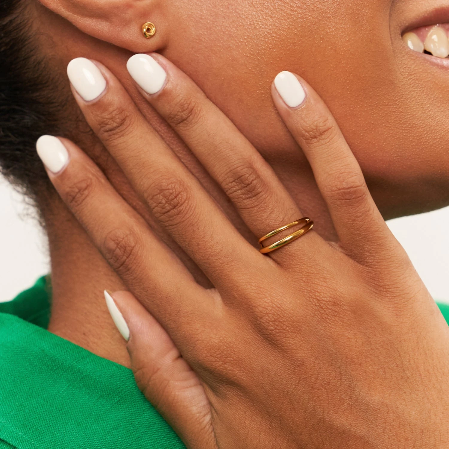 Duo Ring | 14k Gold 2 Duo Ring | 14k Gold - Image 2